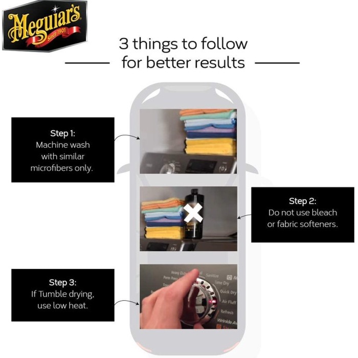 Meguiar's Supreme Shine Microfiber Towel 40 x 60 cm 1'S Meguiars X2010