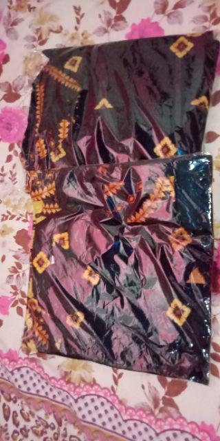 Batik Couple Keluarga Sania Ruffle Ori Ndoro Jowi Dnt Candi