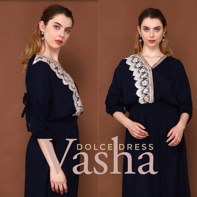 Daster Arab Dolce VASHA Long Dress Rayon