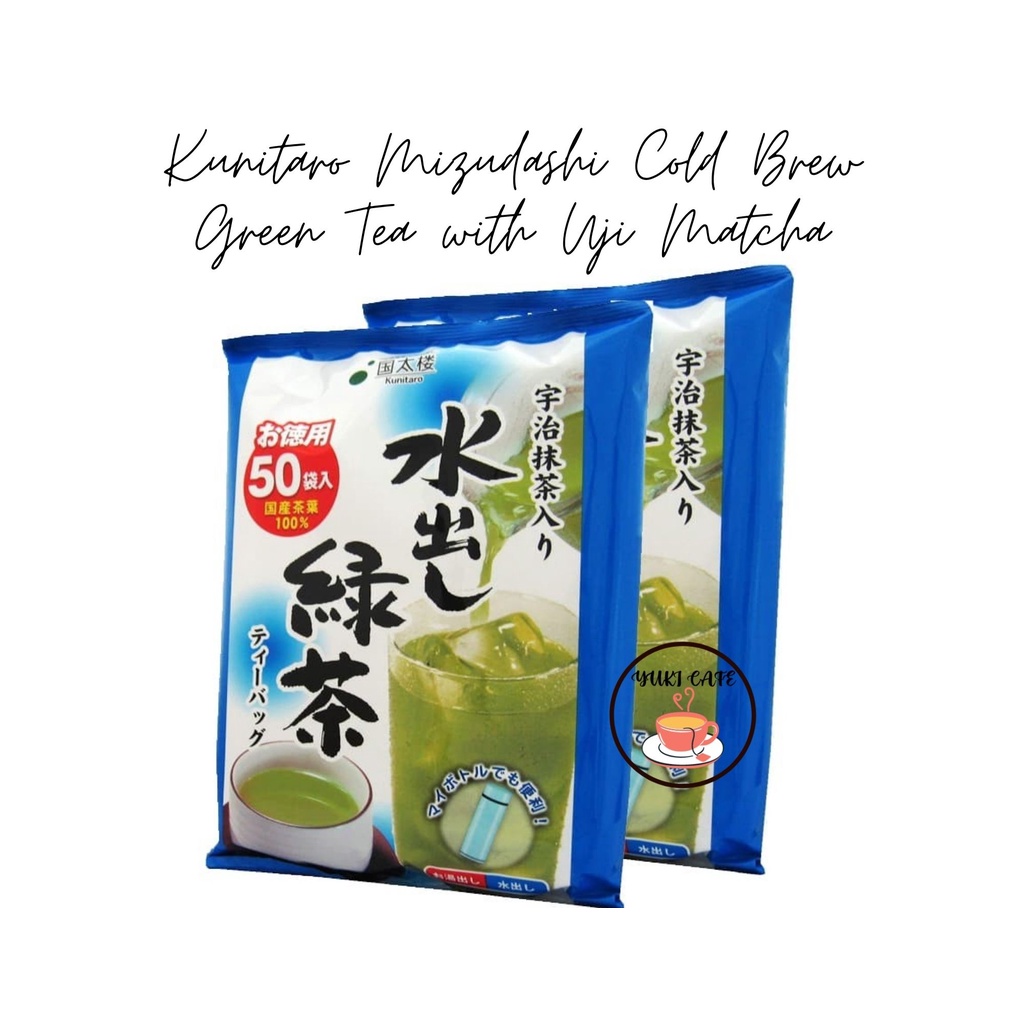 

TEH – KUNITARO MIZUDASHI COLD BREW GREEN TEA WITH UJI MATCHA