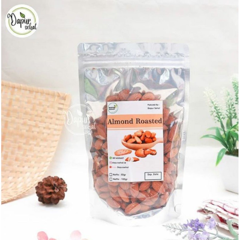 

Almond Roasted / kacang almond