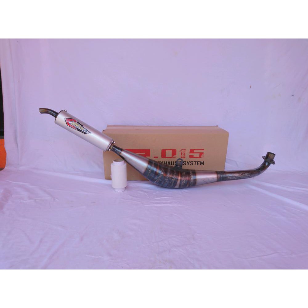 Knalpot Creampie Jogja Fiz R - F1z R Model Kolong Samping Plat Original Berkualitas