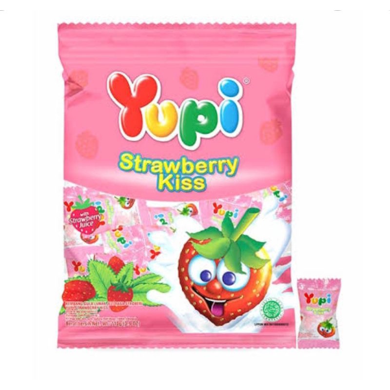 

yupi strawberry kiss 120gr