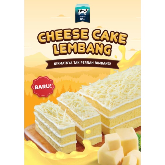 [KHUSUS P.JAWA] Bolu Susu Lembang rasa Chesse BSL best seller