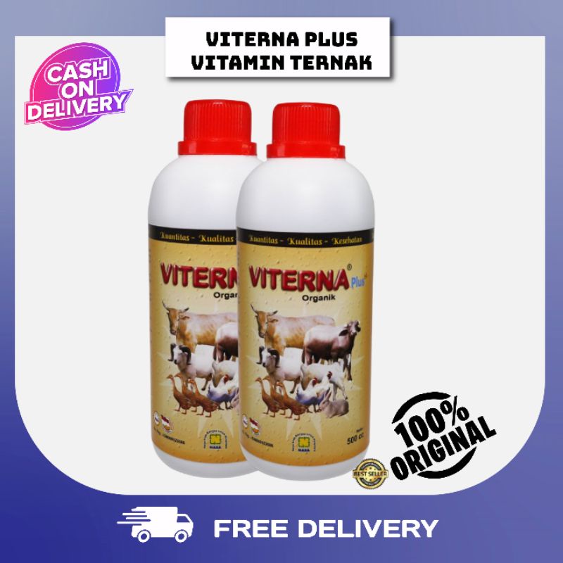 Jual Viterna Plus Nasa Vitamin Penggemuk Ternak 500 Ml Shopee Indonesia