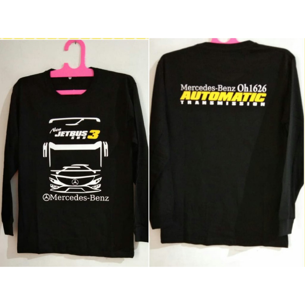 Baju Kaos Lengan Panjang Long Sleeve Jet Bus 3 0520