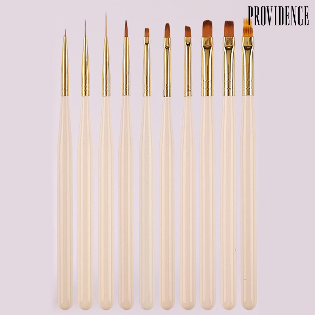 Providence Kuas Nail Art UV Gel Akrilik Bulu Lembut Multifungsi