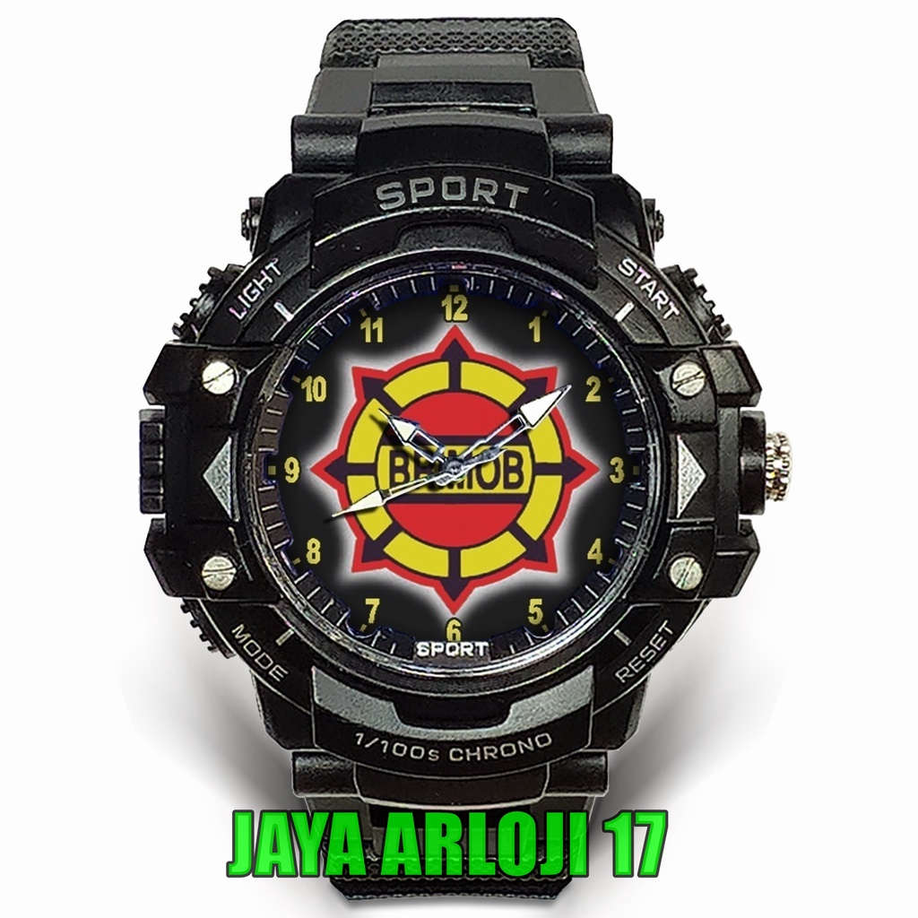 (Istimewa) JamTangan Custom BRIMOB POLRI (Amazing)