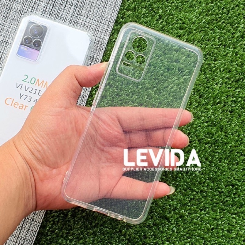 VIVO T1 V21 V21E V23 V23E Y75 Y21 Y21S Y21A Y21T Y31 Y33T Y33S Y51 Y51A Y53S V20 SE Y12S Y20 Y20i Y20S 2021 4G 5G SoftCase Jelly Bening Clear Silicon Transparan-1