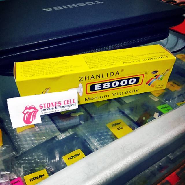 Lem untuk lcd hp. Type E 8000