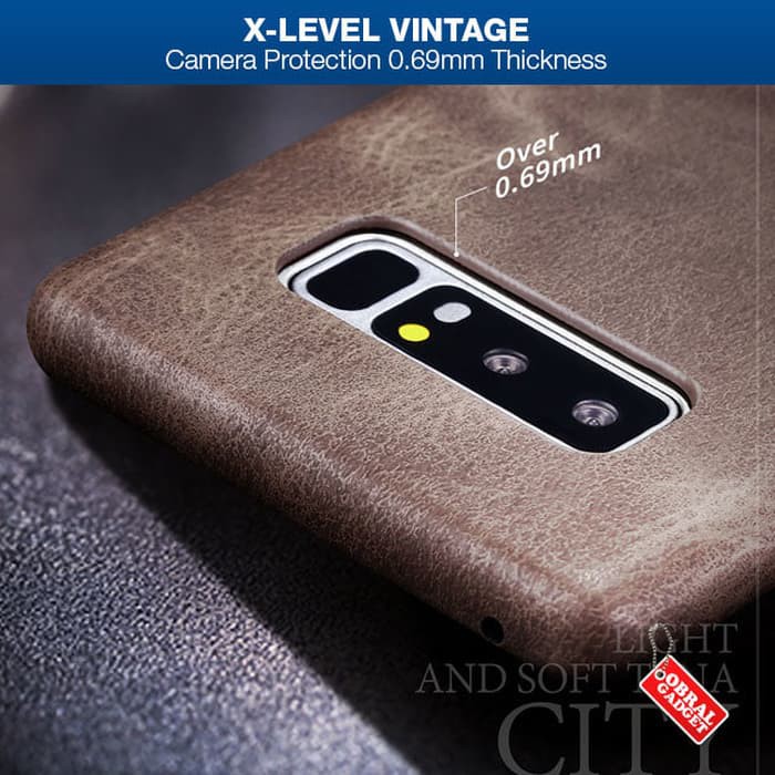 X-Level Vintage Samsung Galaxy Note 8 Soft Hard Case Cover Leather