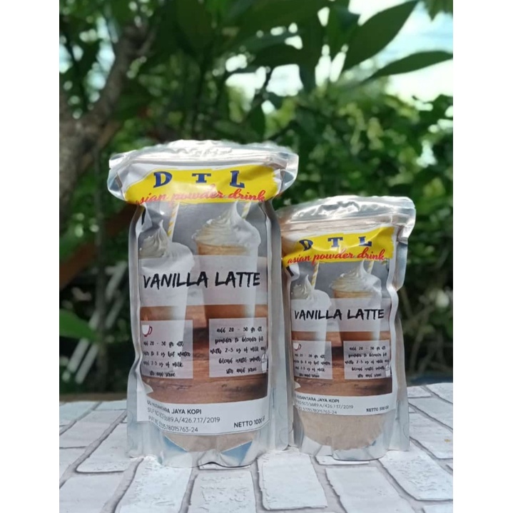 

Bubuk Minuman Vanilla Latte DTL Powder Drink