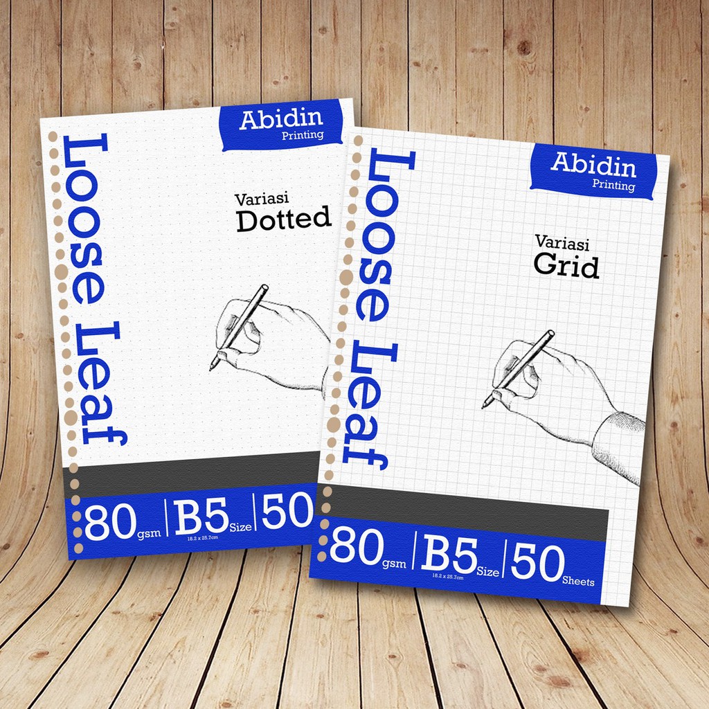 

KERTAS binder Loose Leaf B5 Grid/Dotted Free Bubble