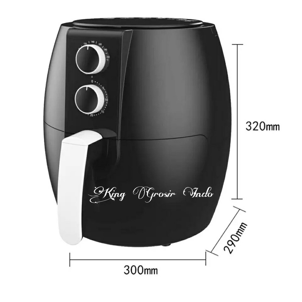 Air Fryer 4,5 Liter Panci Penggorengan Pintar Tanpa Menggunakan Minyak