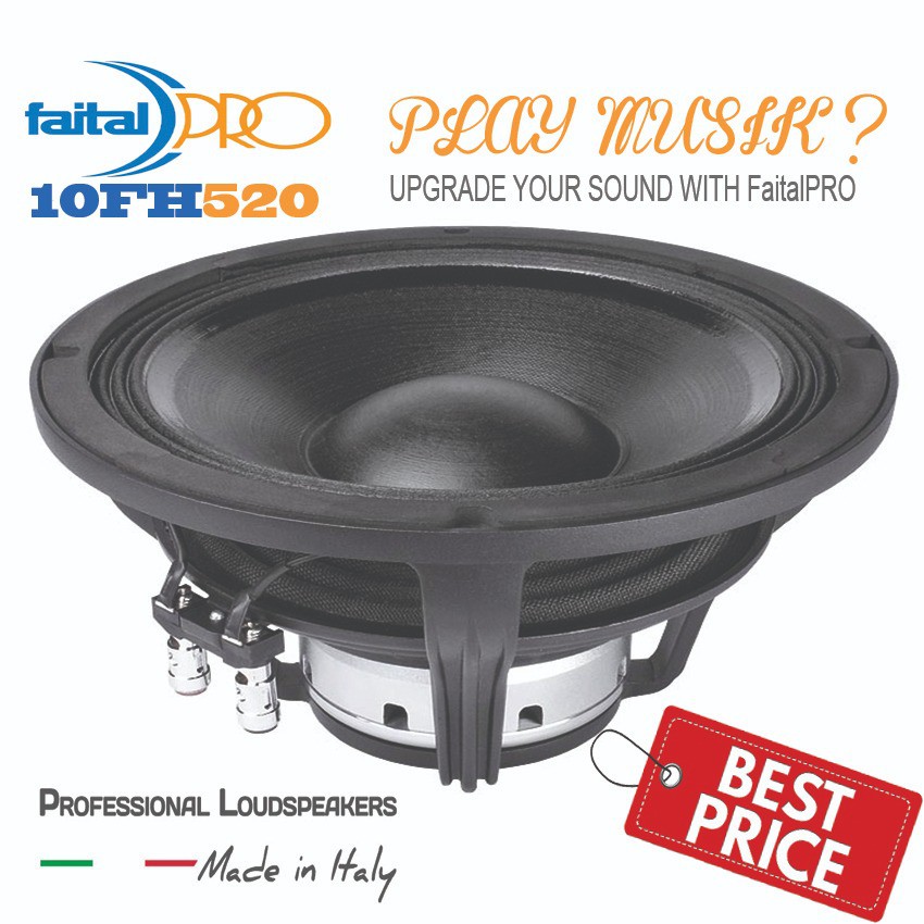 Speaker Faital Pro 10fh520 Shopee Indonesia