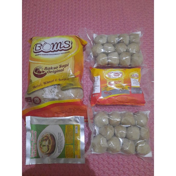 Bakso Pentol ayam mix sapi  Kemasan Frozen isi 10 btr