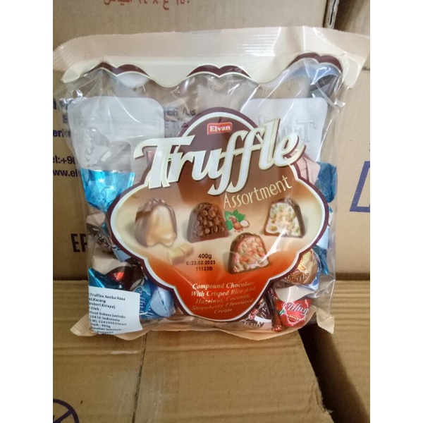 

Coklat Truffle/Coklat Arab Turki kemasan 400gr termurah