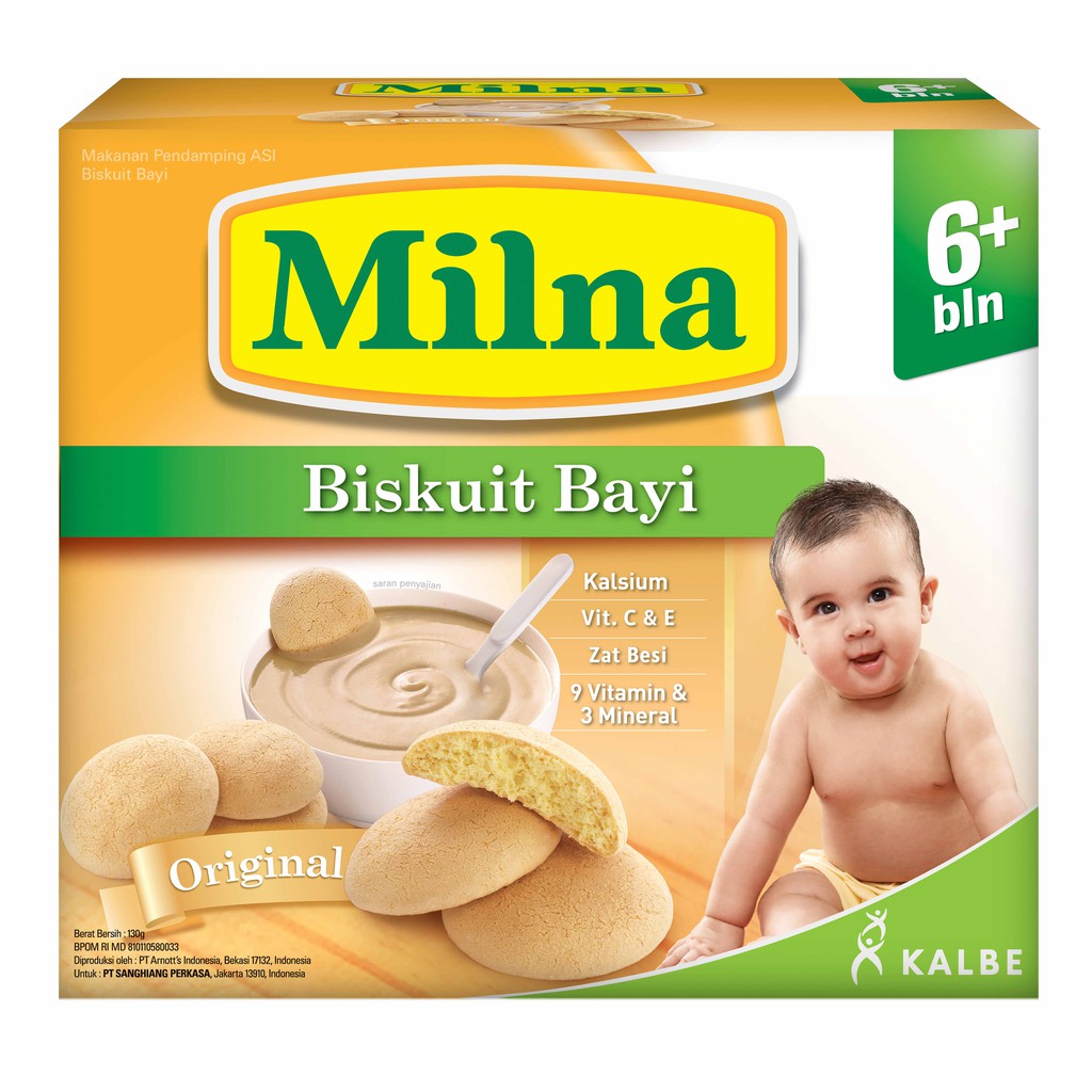 Milna - Biskuit Bayi Aneka Rasa