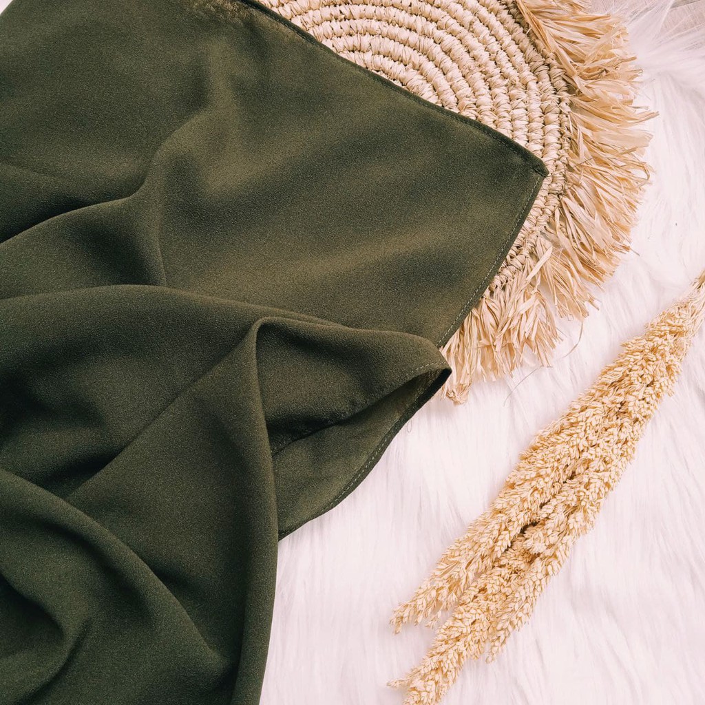 PASHMINA DIAMOND NISYA SABYAN TERLARIS 160CMX75CM-PSH160 ARMY