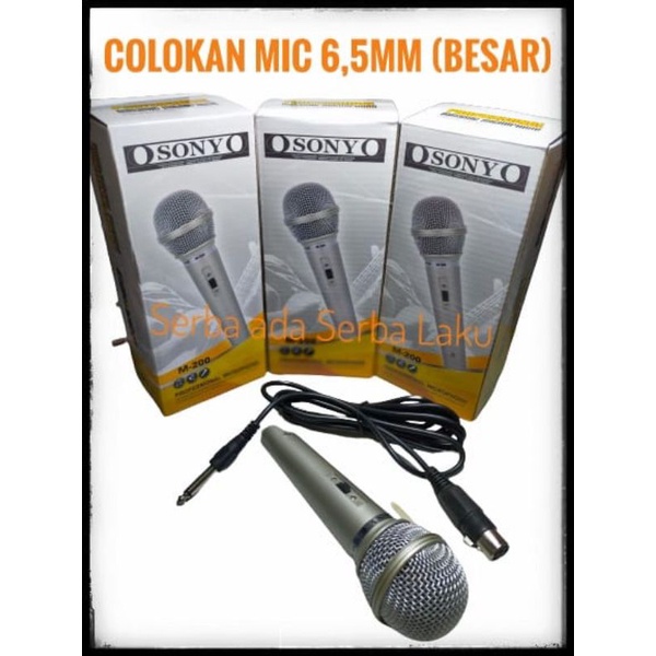 Microphone Kabel SONY SN-200 // AW-200 // Mic Karaoke Murah Berkualitas // Mic Masjid NOIS