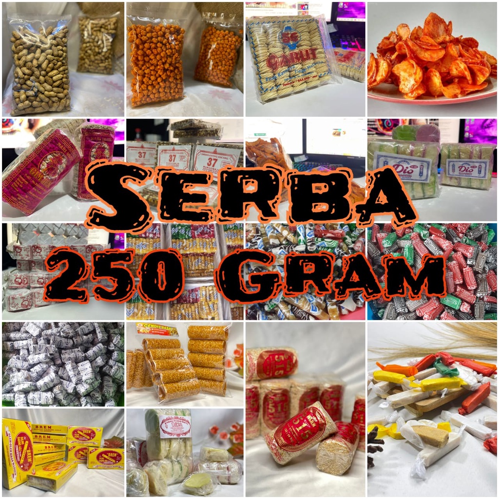 

SNACK SERBA 250gram