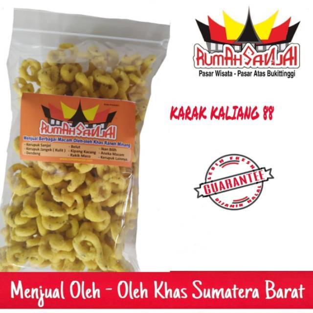 

Kerupuk 88 karak kaliang 250 gr