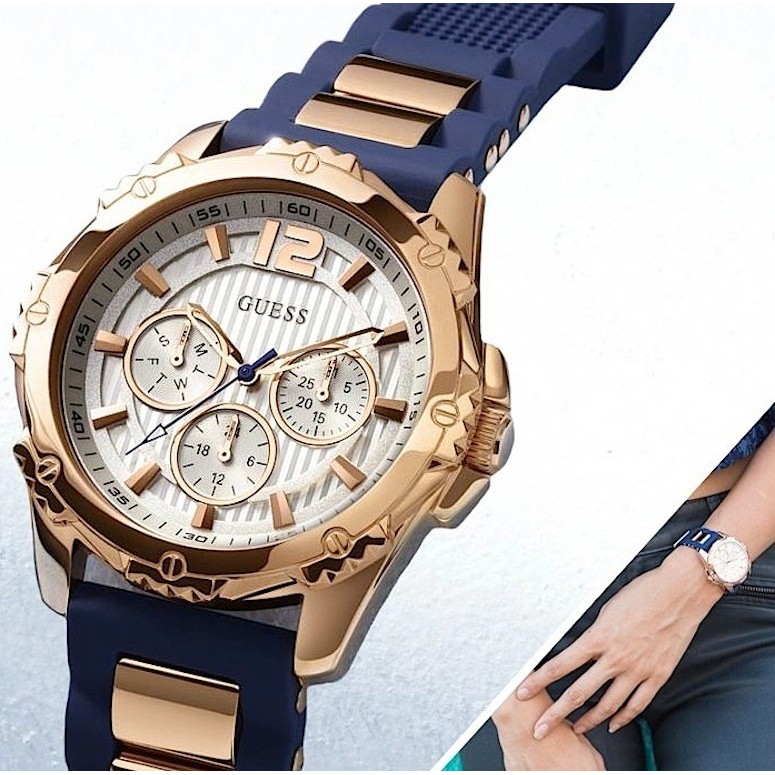 Jam Tangan Wanita GUESS W0325L8 Original