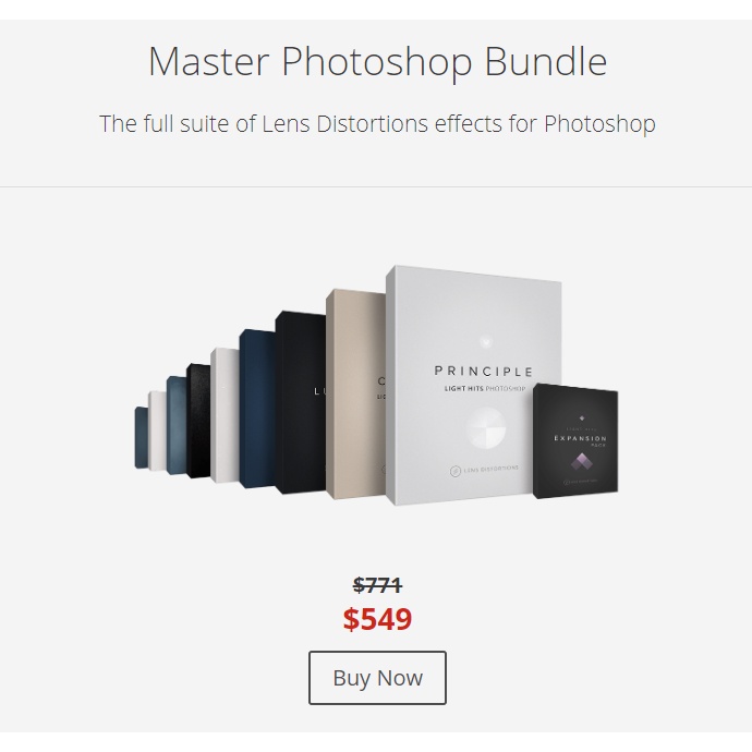 Lens Distortions - Master Photoshop Bundle