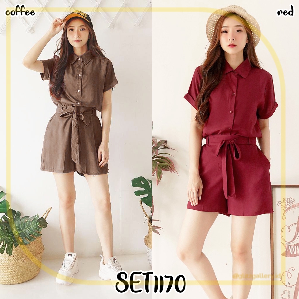 

(glitzgallery.id) 1170 one set polos