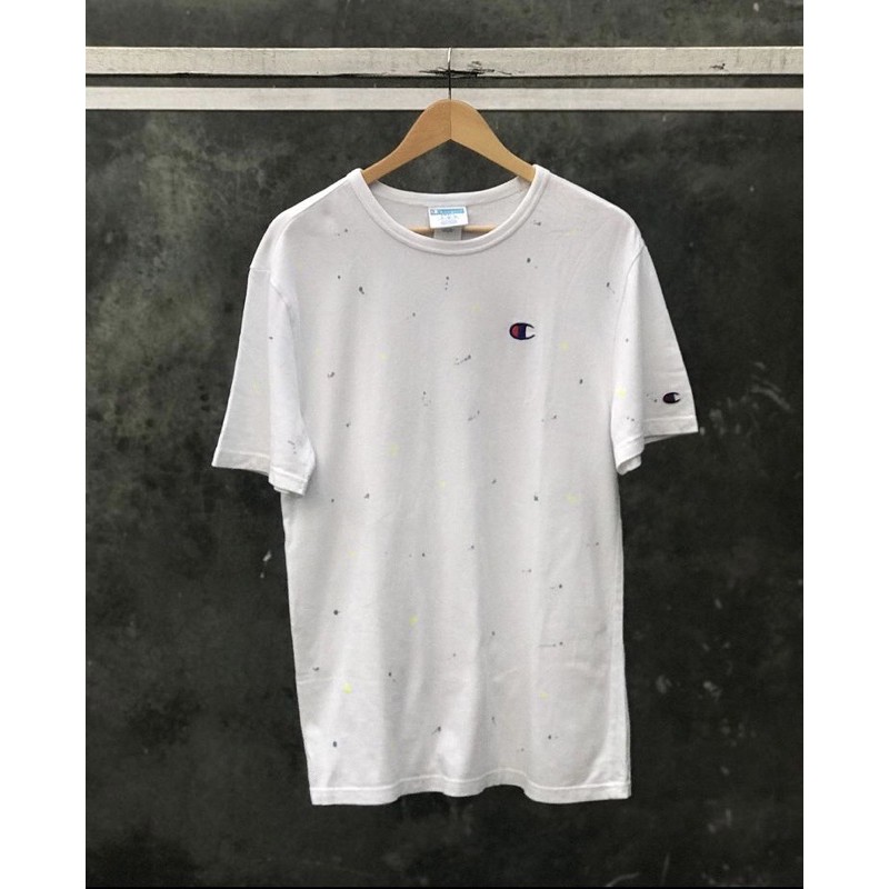 

Champion Heritage Life Tee Paint White