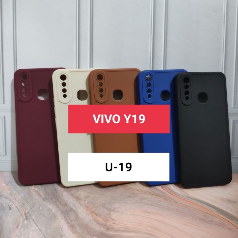 Soft case/slikon terbaru macaron pro camera/kamera type Hp Vivo Y19