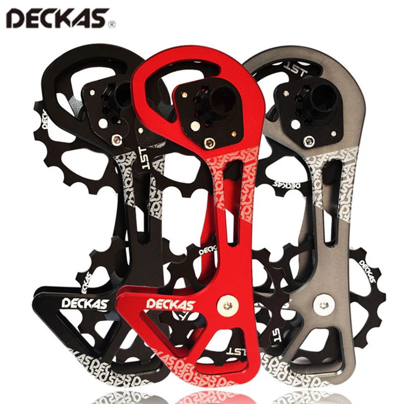 Jual PRODUK IMPORT DECKAS Road bicycle rear derailleur pulleys Steel