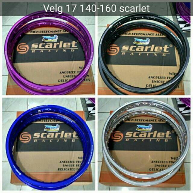 Velg 17 140-160 scarlet