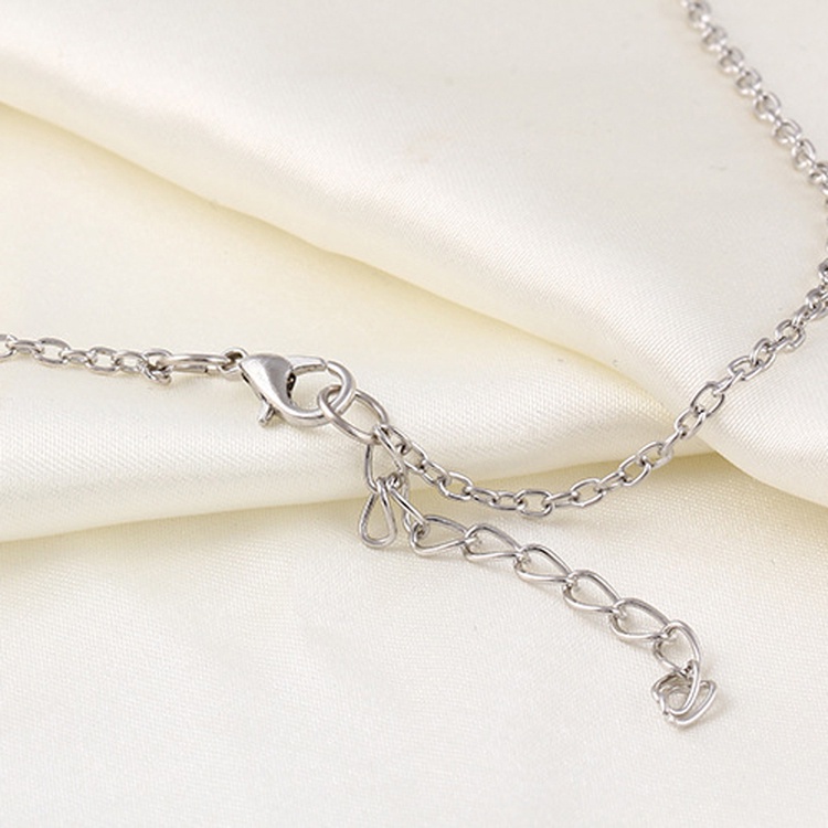 New Lady's Chic Simple Leaves Pearl Statement Choker Silver Chain Necklace Gift