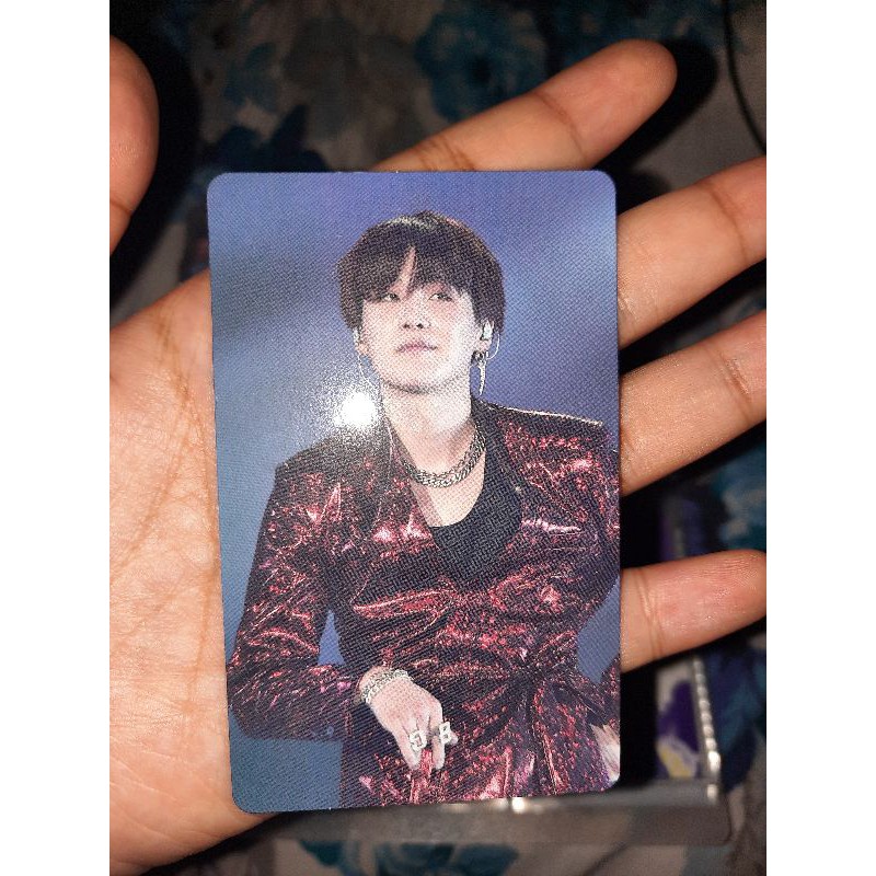 BTS PC PHOTOCARD DVD LOVE YOURSELF in SEOUL YOONGI SUGA