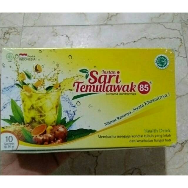 

SARI TEMULAWAK INSTANT (10 Sachets @20 gram)