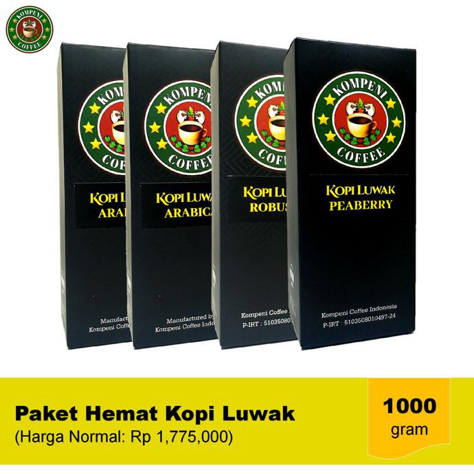 

Kopi Luwak Liar 1Kg - Biji Diskon