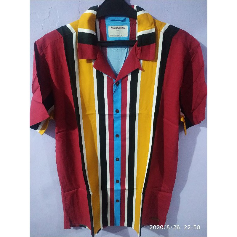 Kemeja Pria Hush Puppies Cose Summer Sunshine 1 Original