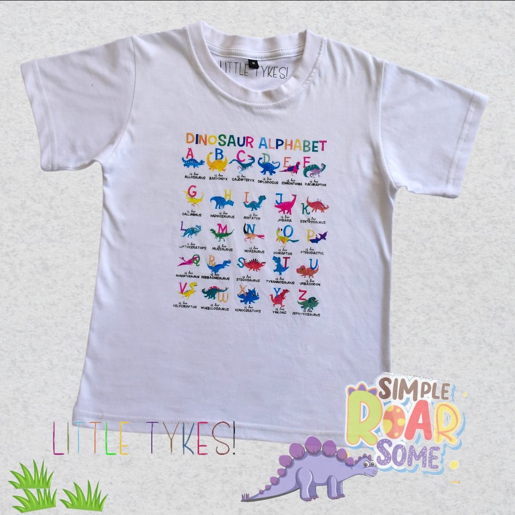 LittleTykes Kaos anak cowok / Dinosaur Alphabet