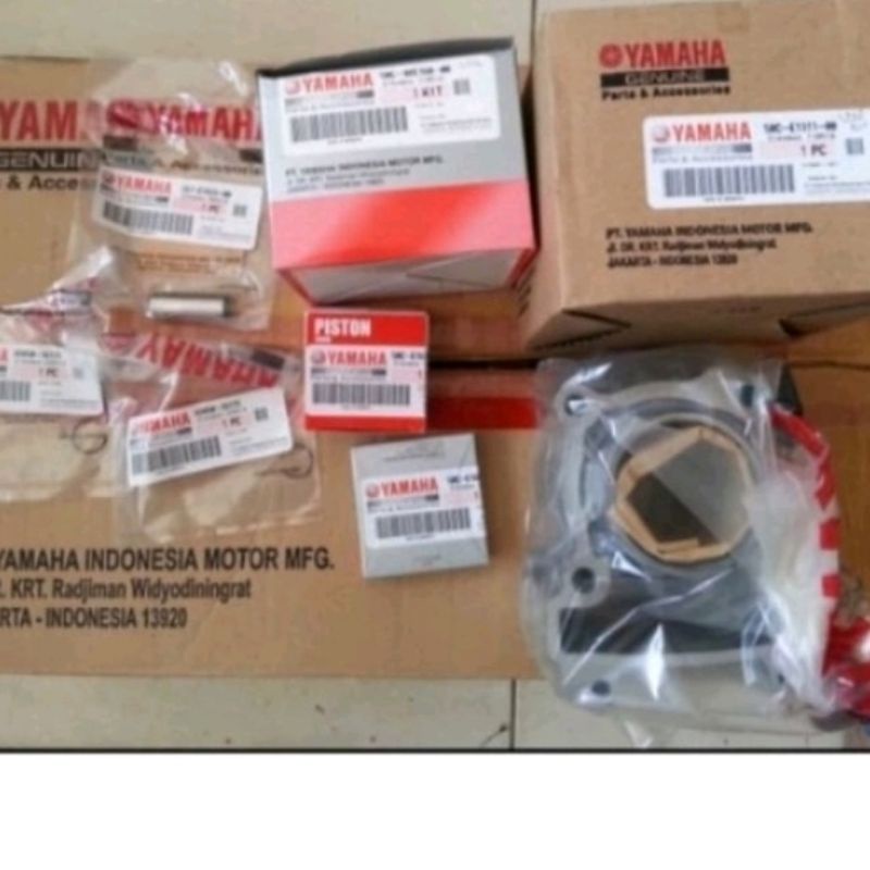 blok seher boring set Jupiter mx 135 CC ori asli