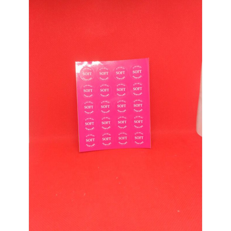 stiker parfume oles