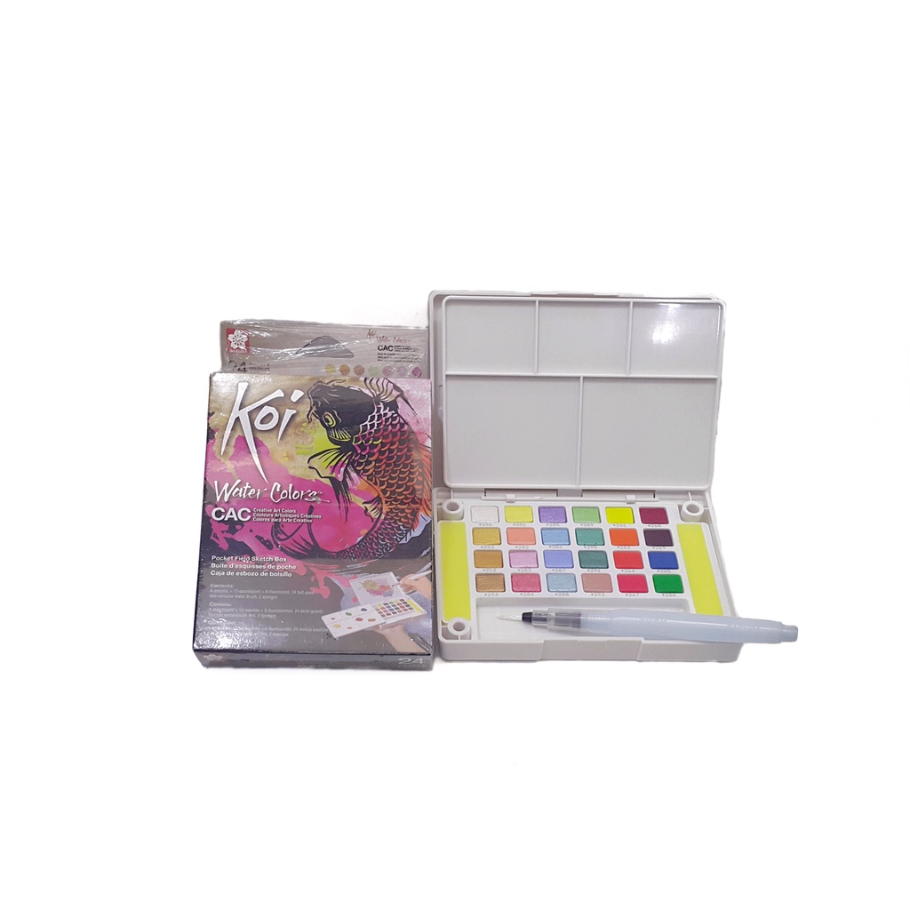 

Sakura KOI Watercolour Pocket 24 Metallic