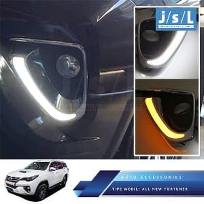 Ring Fog Lamp + DRL All New Fortuner 2016