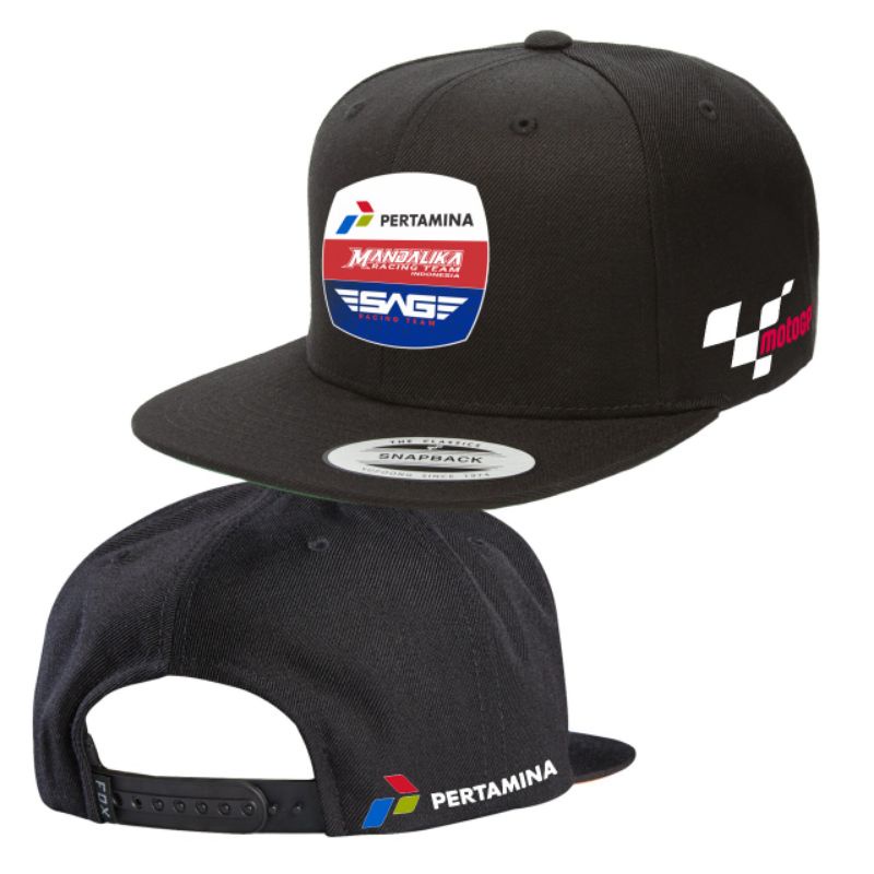 topi snapback Mandalika MotoGP indonesia racing
