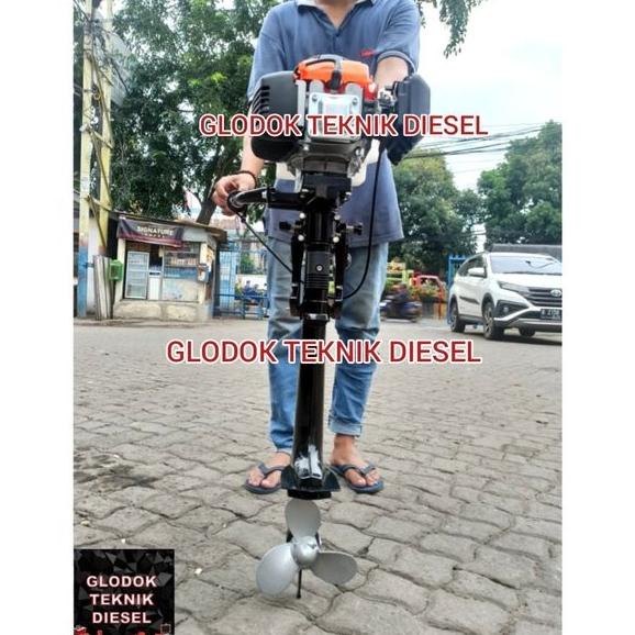 Promo Mesin Tempel Atau Outboard Motor 5 Hp Atau Mesin Perahu 4 Tak