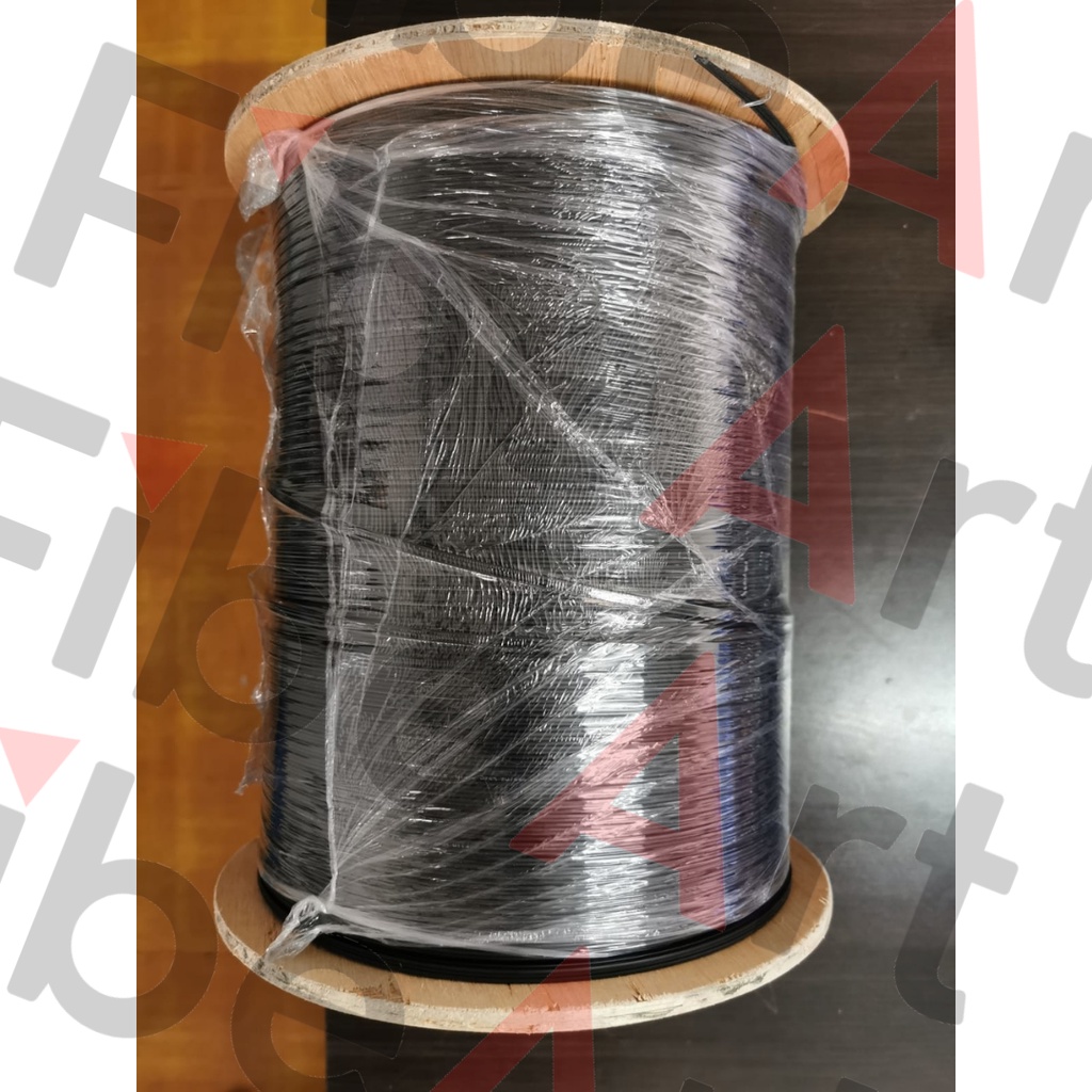 Kabel Fiber Optik Drop 4 Core - 3 Steel Wires (1000m)