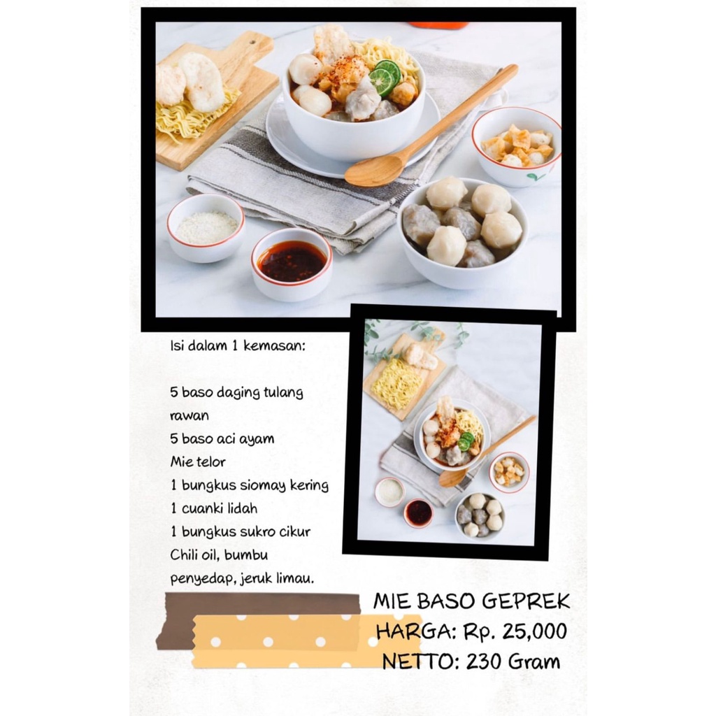 

Mie Baso Geprek Nyai Mercon