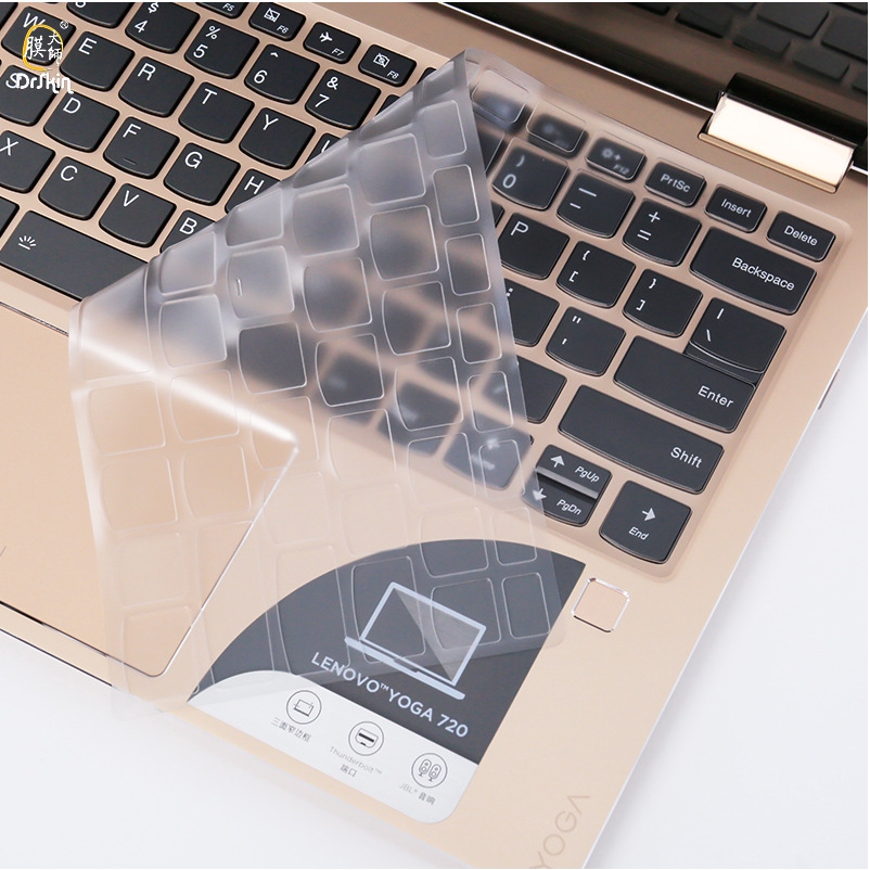 Cover Keyboard Silikon Ultra Tipis Lembut untuk Lenovo Miix 520 Miix 630 air13-14-15