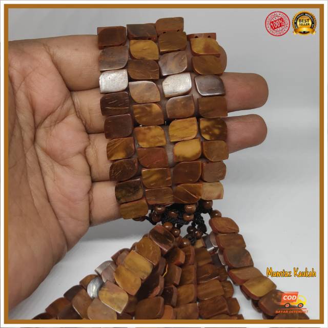 Gelang kaukah asli ketupat daun / gelang kaokah / gelang koka / gelang kokka / gelang kaoka