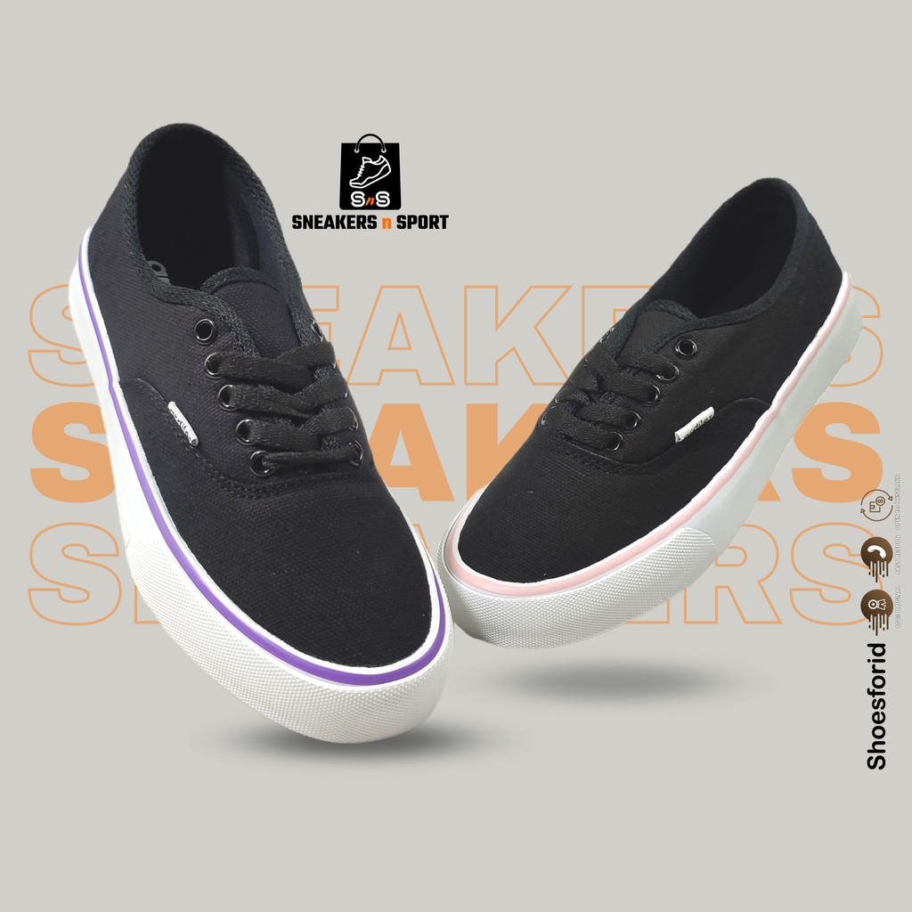 SEPATU WANITA SNEAKER ARDILES KANVAS VULCANIZED OLDHAM WG